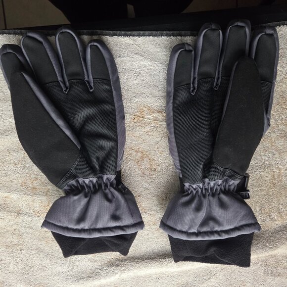 Carhartt insulated large waterproof winter gloves grey - Picture 2 of 3